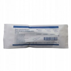 Pęseta anatomiczna, plastikowa, zielona, sterylna, dł. 13 cm / 1 szt.