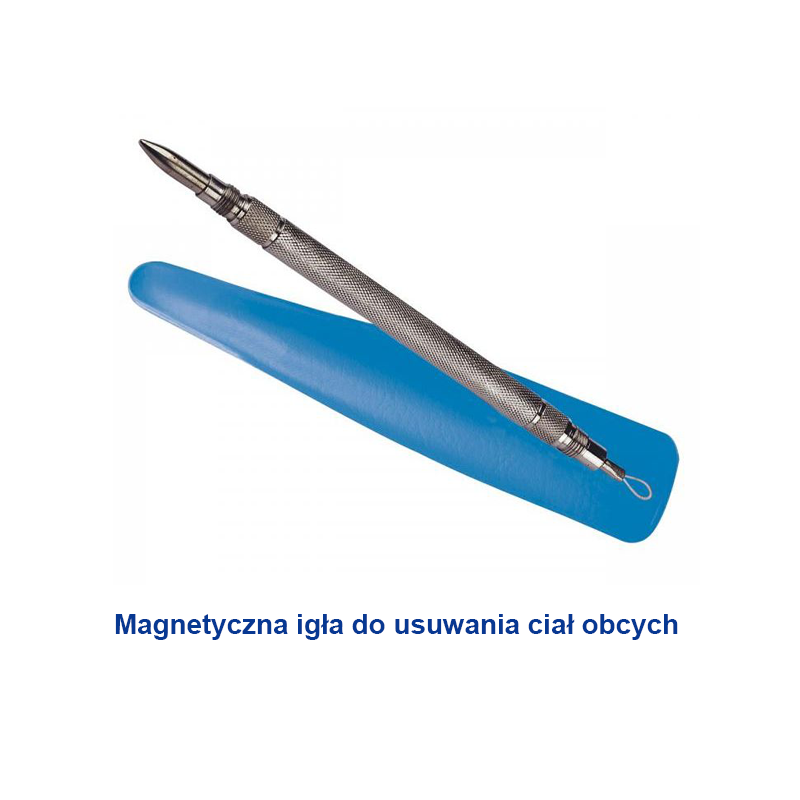Magnetyczna igła do usuwania ciał obcych z oka
